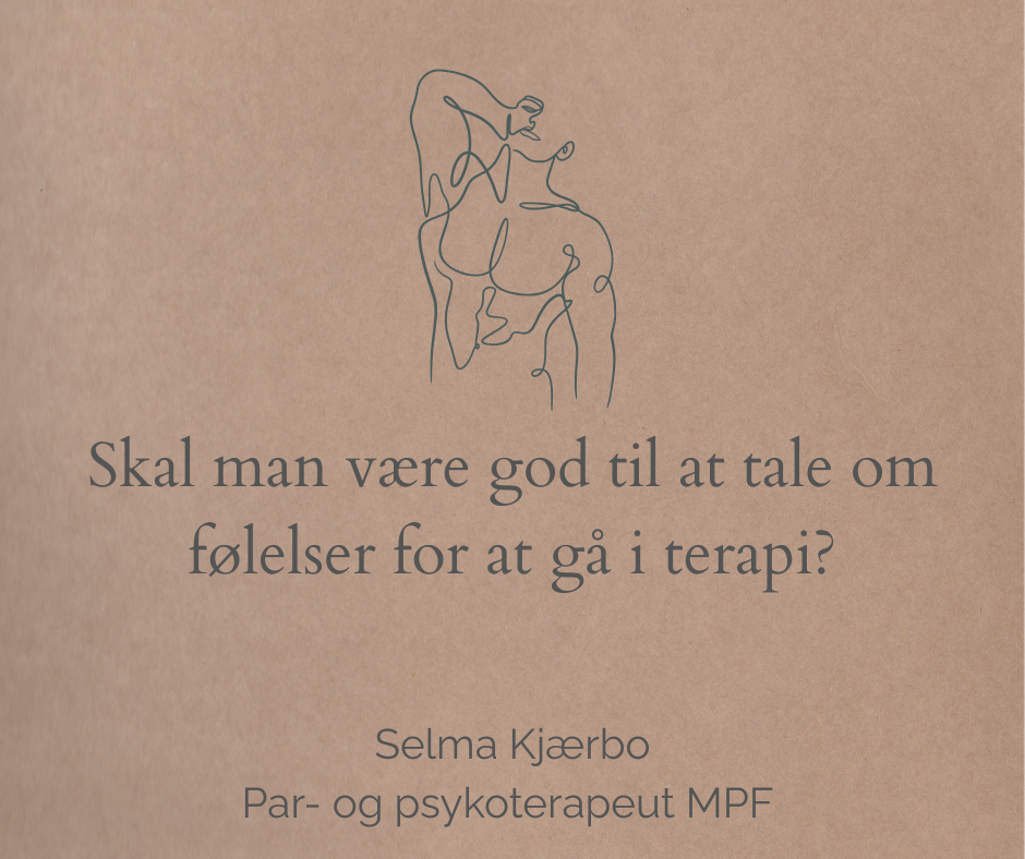 Mænd og terapi: Hvad foregår der egentlig hos en psykoterapeut?