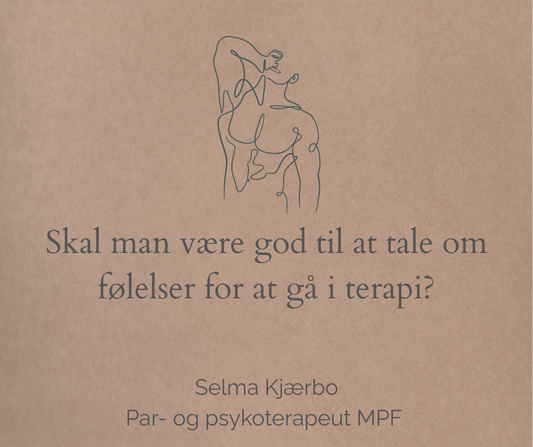 Mænd og terapi: Hvad foregår der egentlig hos en psykoterapeut?